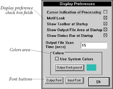 Display Preferences