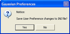 Save User Preferences